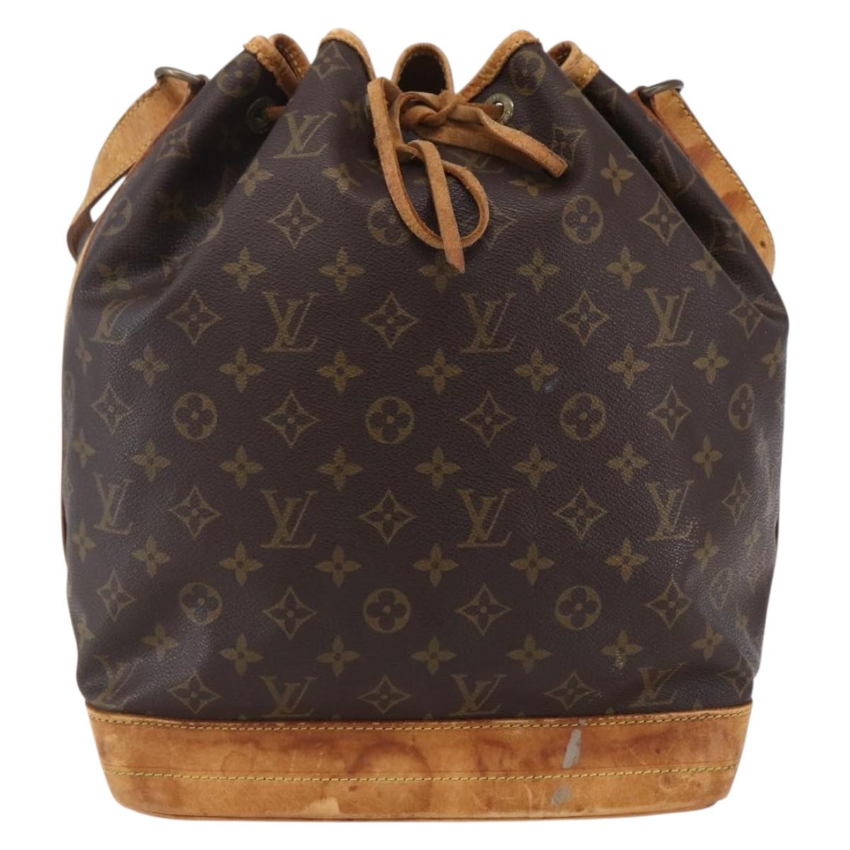 LOUIS VUITTON Monogram Noe Shoulder Bag M42224 LV Auth 152847