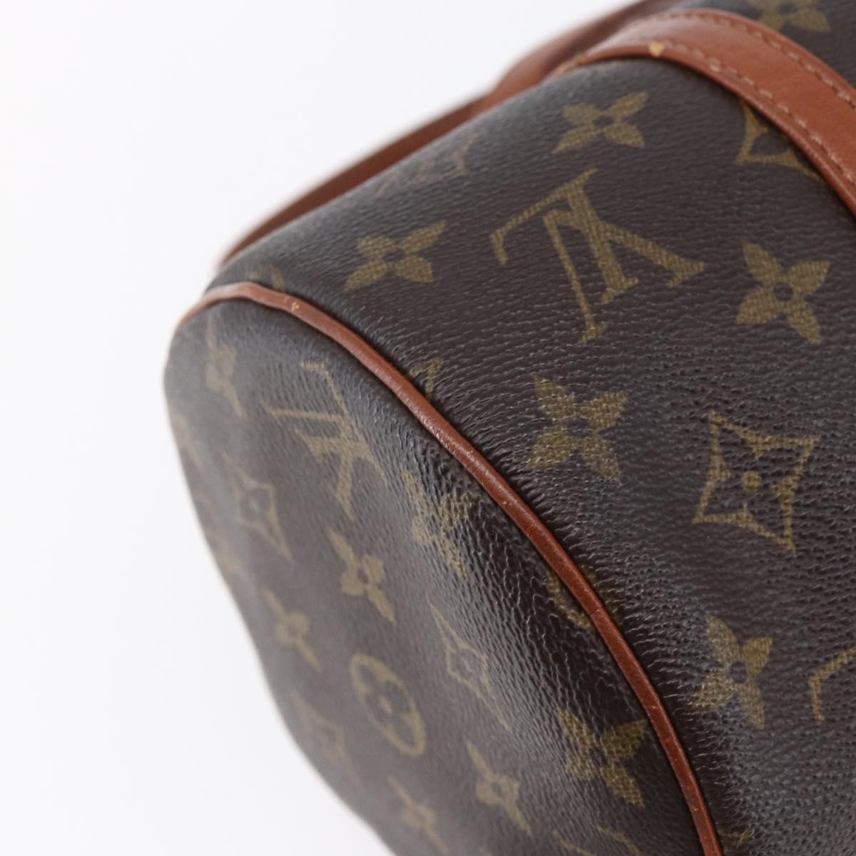 LOUIS VUITTON Monogram Papillon 30 Hand Bag M51385 LV Auth 152848
