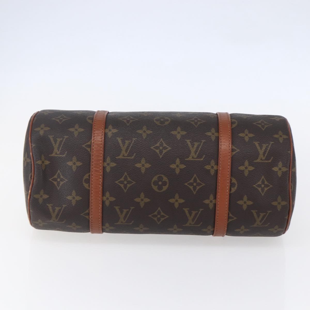 LOUIS VUITTON Monogram Papillon 30 Hand Bag M51385 LV Auth 152848