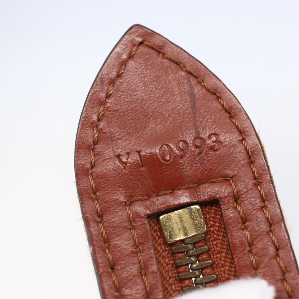 LOUIS VUITTON Epi Saint Jacques Shopping Bag Brown M52263 LV Auth 152853