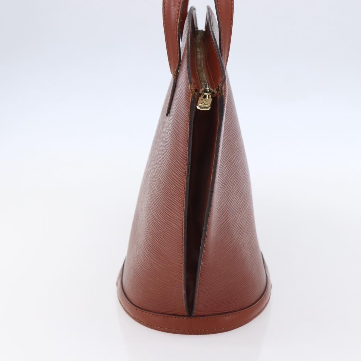 LOUIS VUITTON Epi Saint Jacques Shopping Bag Brown M52263 LV Auth 152853