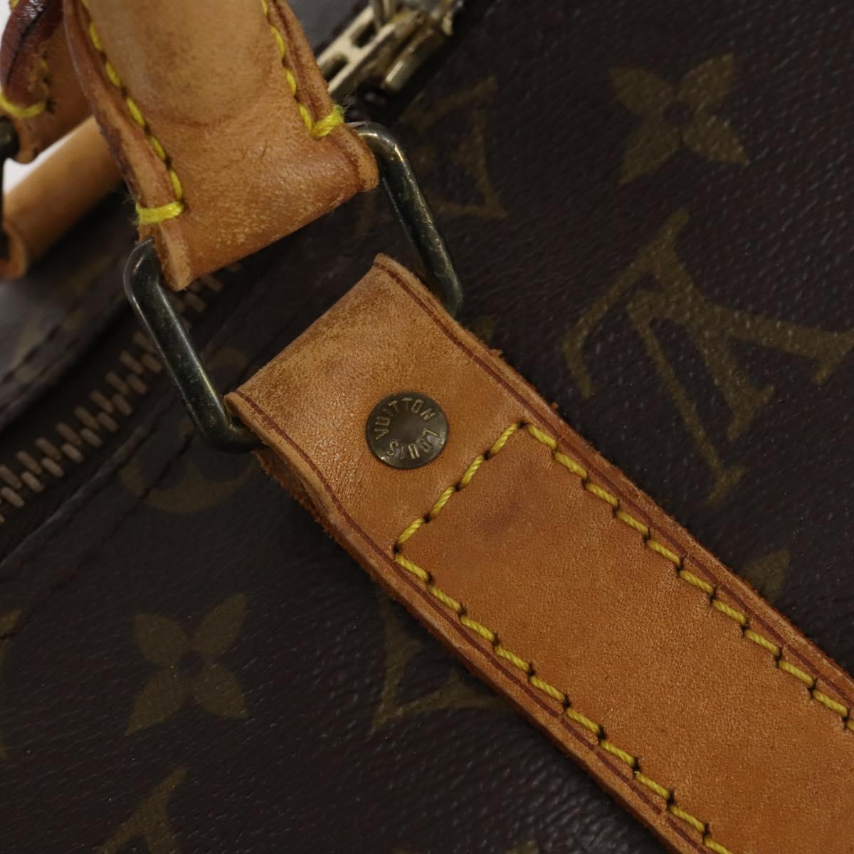 LOUIS VUITTON Monogram Keepall 50 Boston Bag M41426 LV Auth 152854