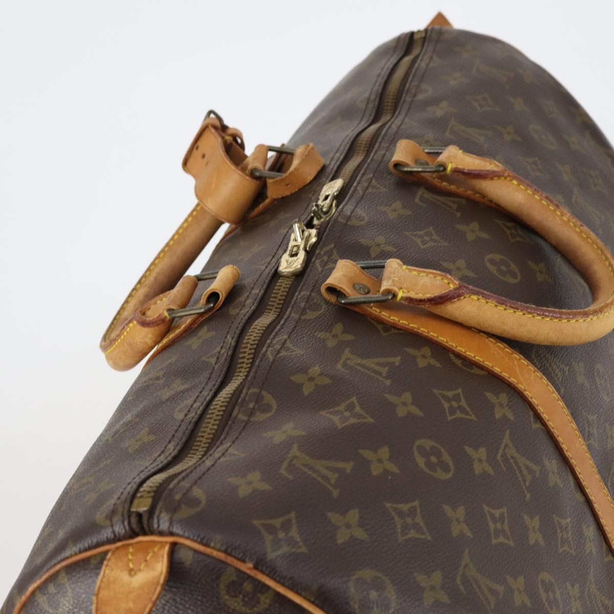 LOUIS VUITTON Monogram Keepall 50 Boston Bag M41426 LV Auth 152854
