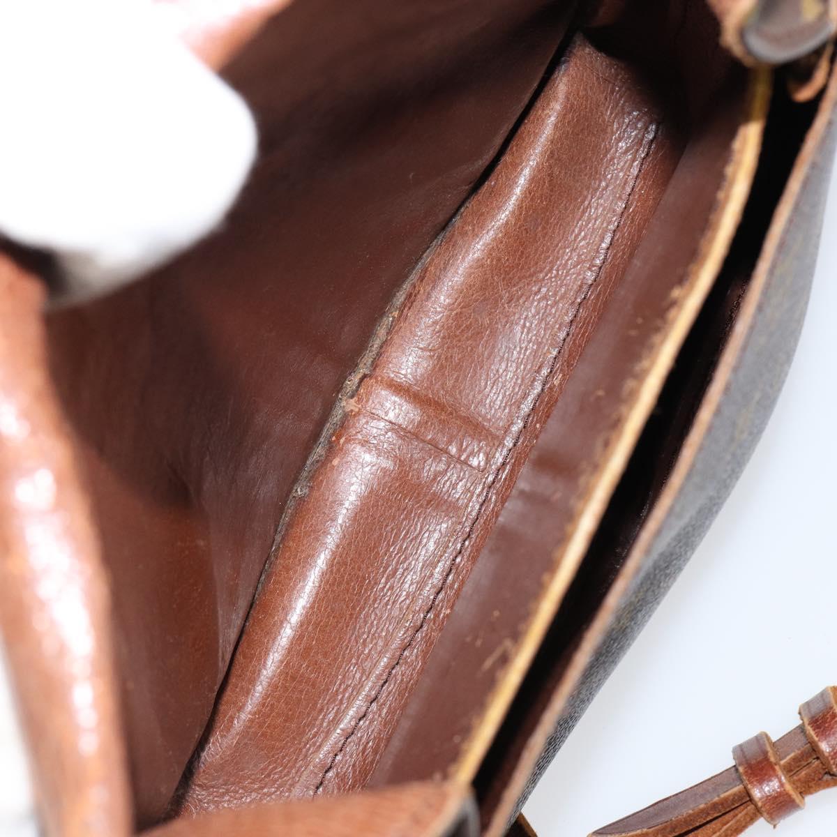 LOUIS VUITTON Monogram Cartouchiere MM Shoulder Bag M51253 LV Auth 152857