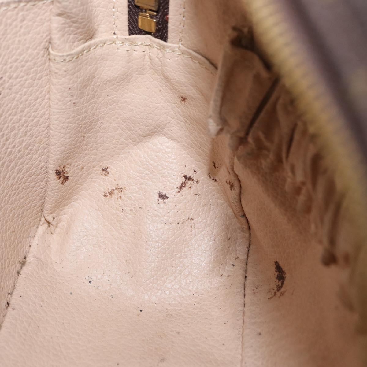 LOUIS VUITTON Monogram Trousse Toilette 28 Clutch Bag M47522 LV Auth 152858