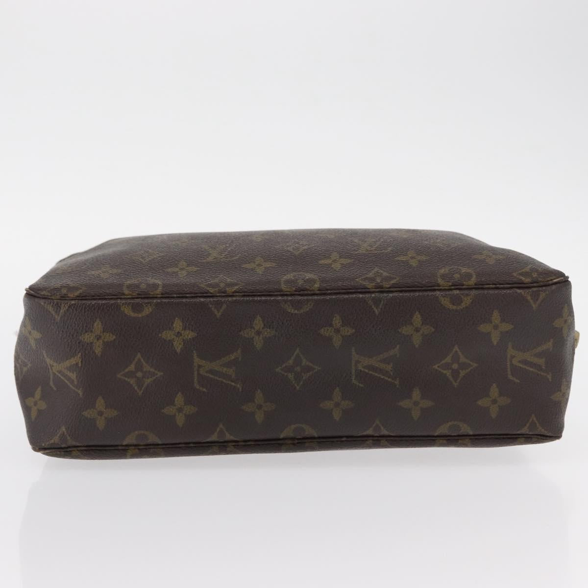 LOUIS VUITTON Monogram Trousse Toilette 28 Clutch Bag M47522 LV Auth 152858