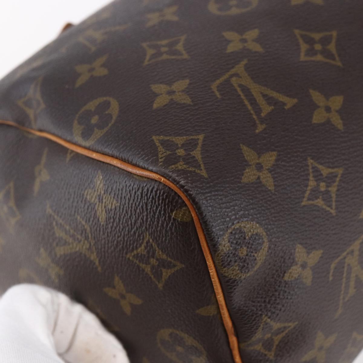 LOUIS VUITTON Monogram Speedy 25 Hand Bag M41528 LV Auth 152864