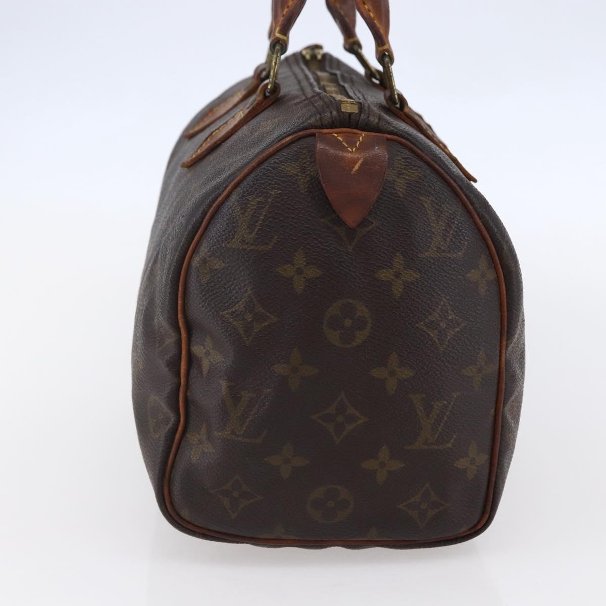 LOUIS VUITTON Monogram Speedy 25 Hand Bag M41528 LV Auth 152866