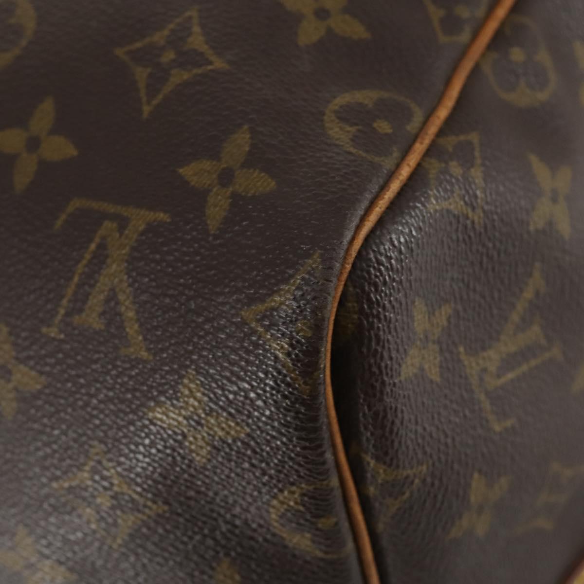 LOUIS VUITTON Monogram Keepall Bandouliere 55 Boston Bag M41414 LV Auth 152867
