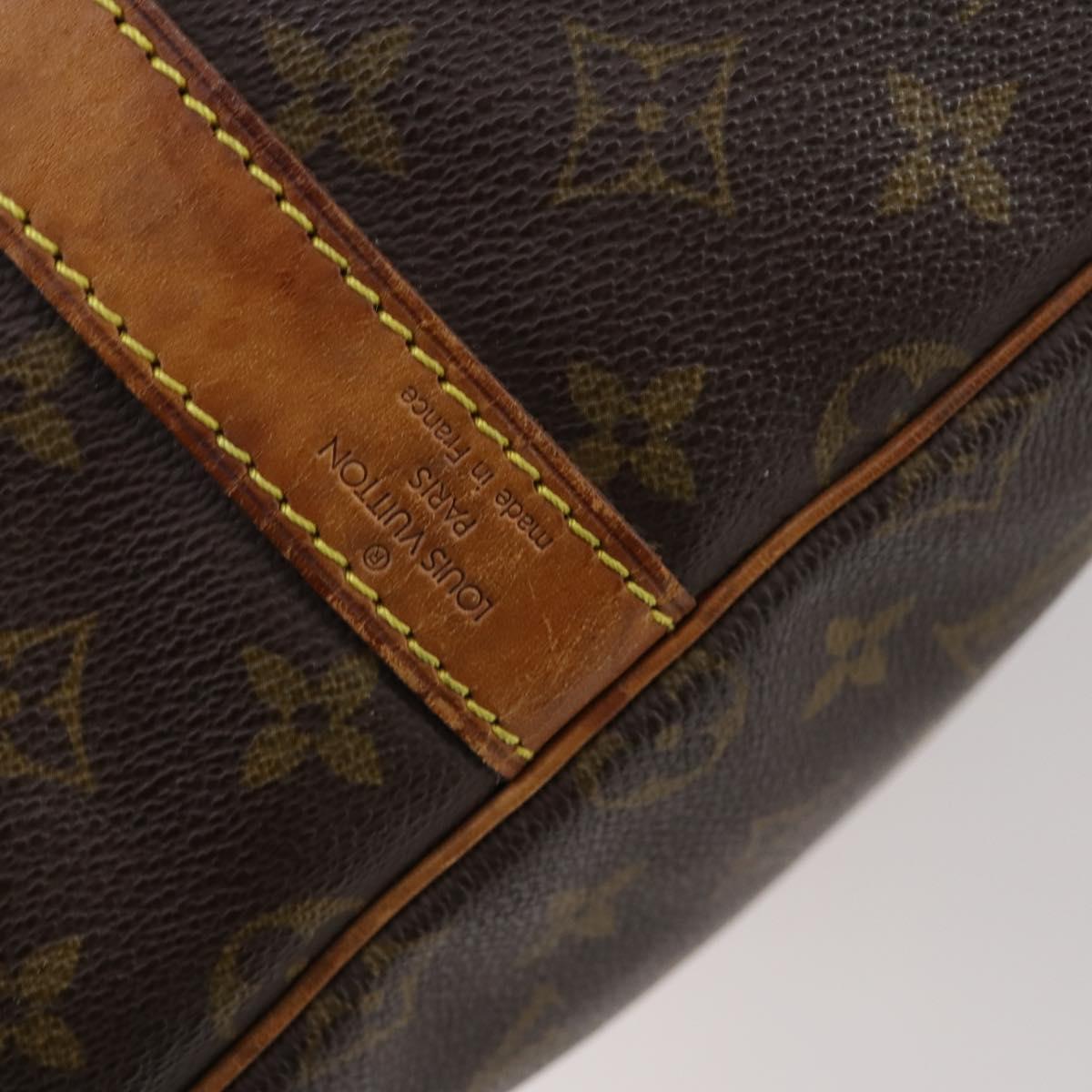 LOUIS VUITTON Monogram Keepall Bandouliere 55 Boston Bag M41414 LV Auth 152867