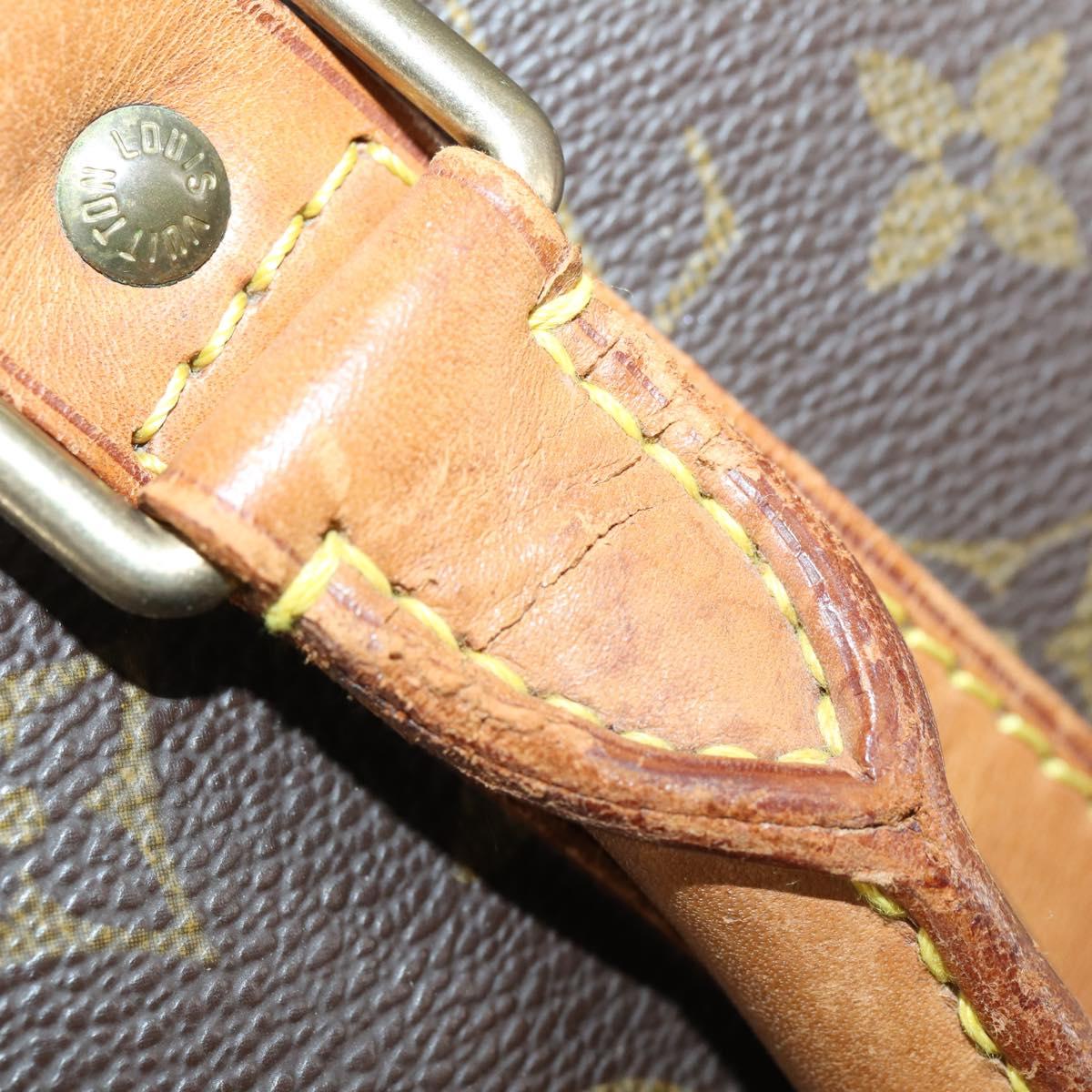 LOUIS VUITTON Monogram Keepall Bandouliere 55 Boston Bag M41414 LV Auth 152867