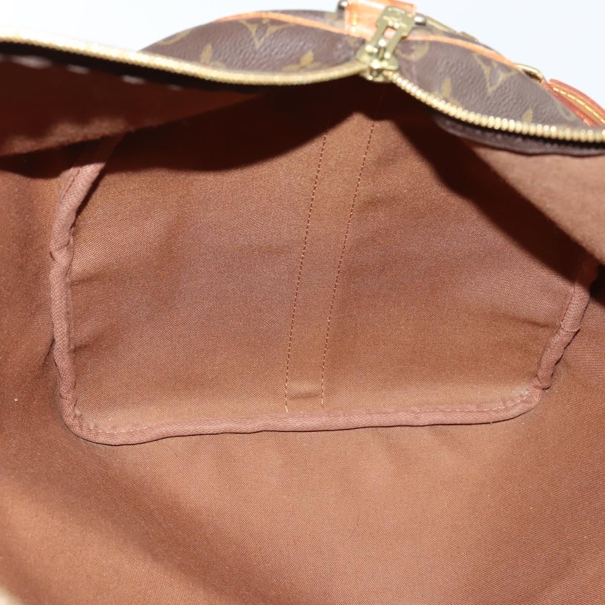 LOUIS VUITTON Monogram Keepall Bandouliere 55 Boston Bag M41414 LV Auth 152867