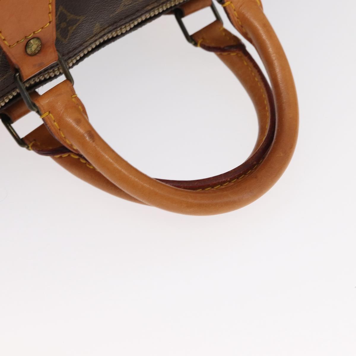 LOUIS VUITTON Monogram Speedy 40 Hand Bag M41522 LV Auth 152868