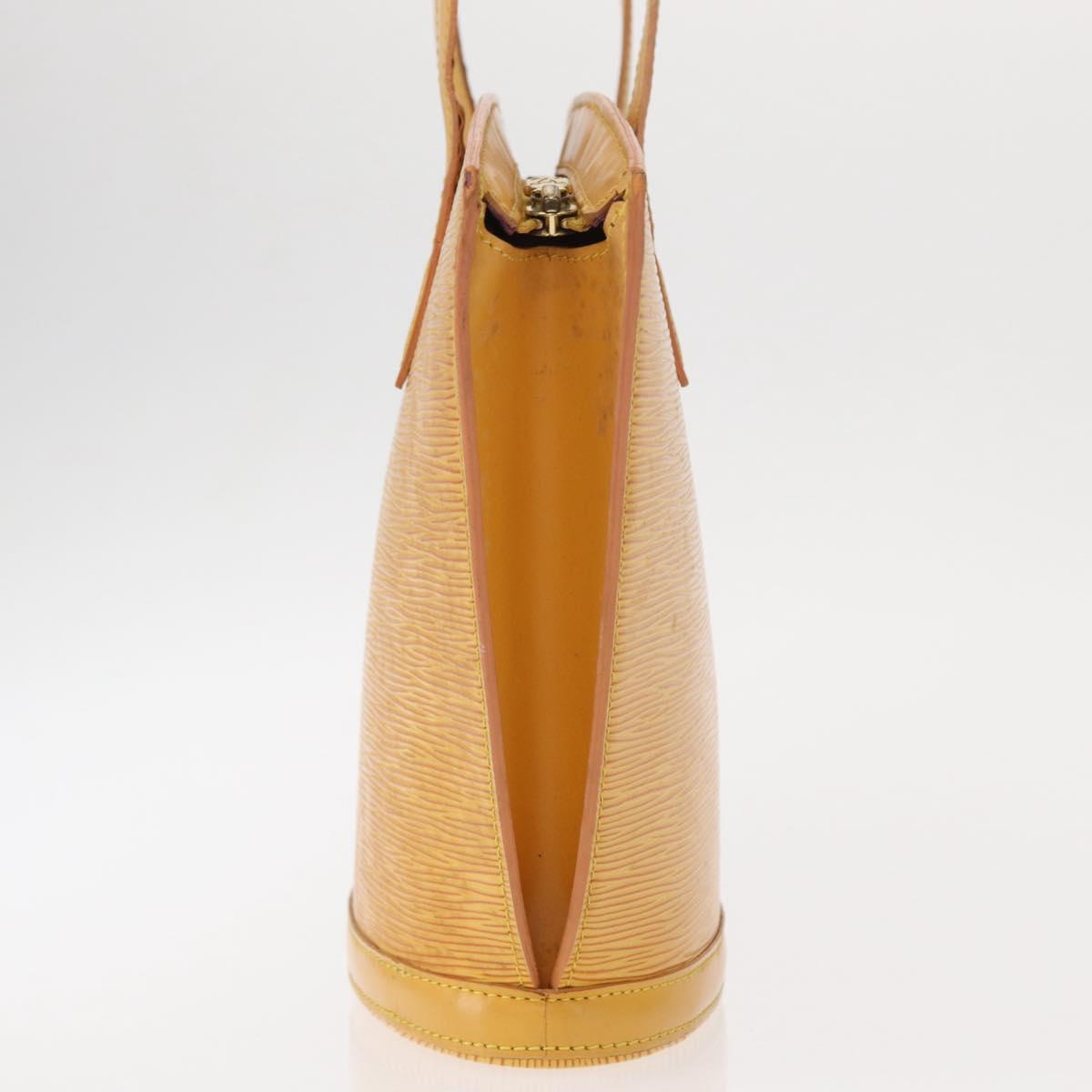 LOUIS VUITTON Epi Saint Jacques Hand Bag Yellow M52279 LV Auth 152871