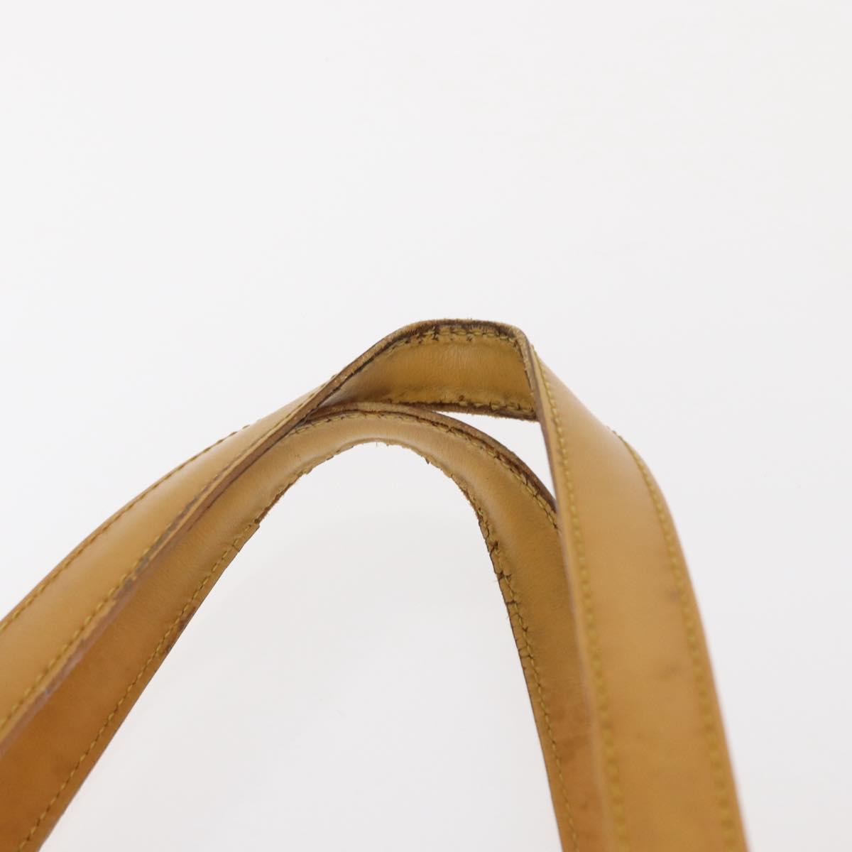 LOUIS VUITTON Epi Saint Jacques Hand Bag Yellow M52279 LV Auth 152871