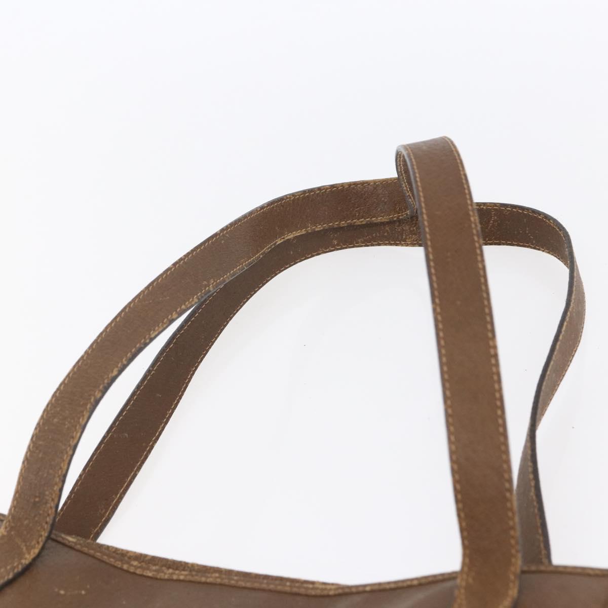 GUCCI GG Supreme Tote Bag PVC Beige Gold 002 115 0035 Auth 152877