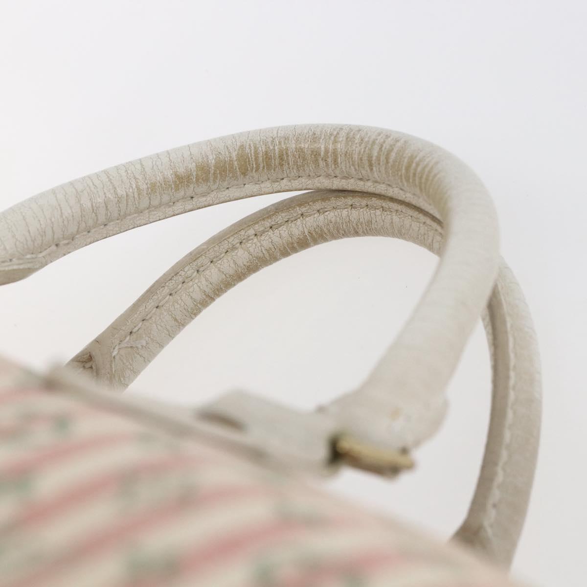 LOUIS VUITTON Monogram Mini Lin Croisette Speedy 30 Bag Pink M95501 Auth 152894