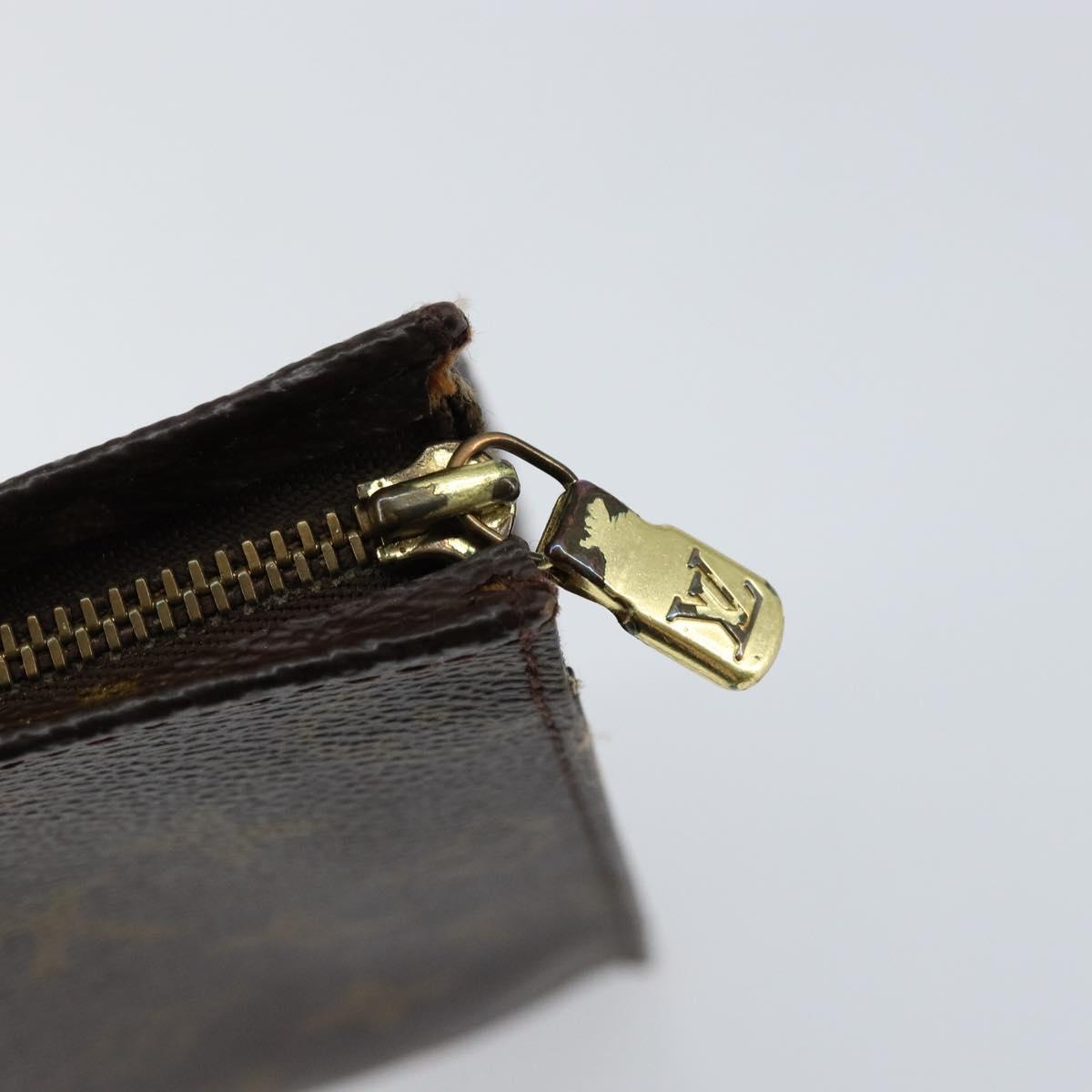 LOUIS VUITTON Monogram Poche Toilette 26 Pouch M47542 LV Auth 152912