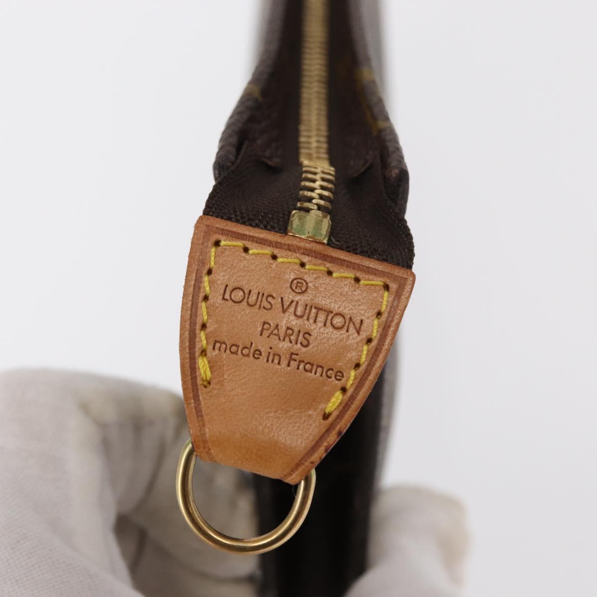 LOUIS VUITTON Monogram Bucket GM Accessory Pouch LV Auth 152913