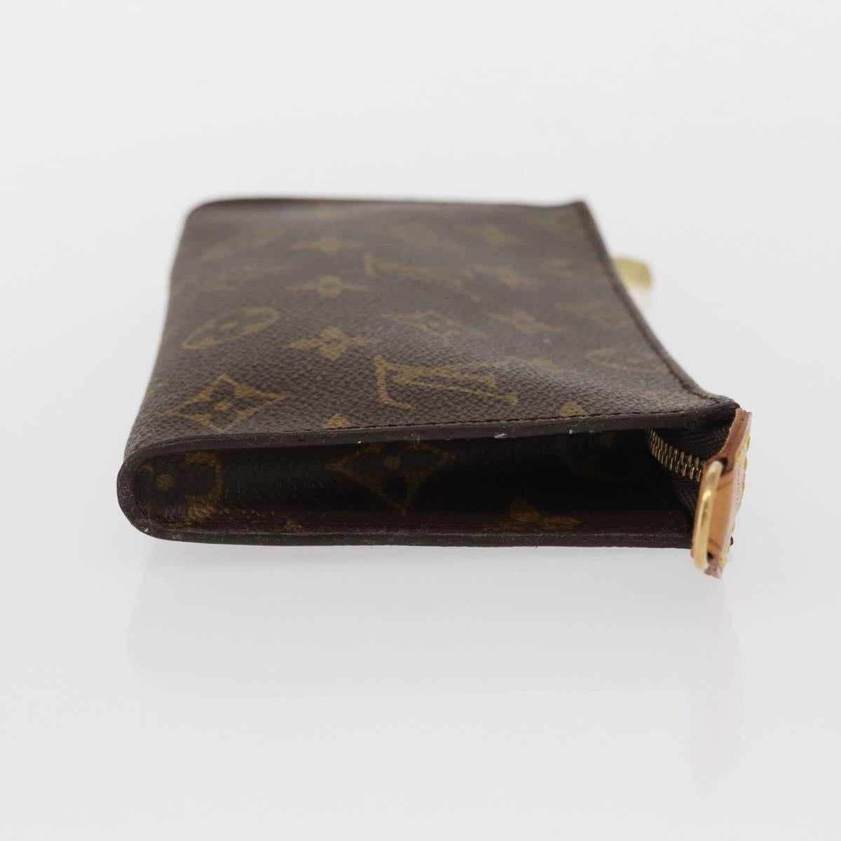 LOUIS VUITTON Monogram Bucket GM Accessory Pouch LV Auth 152913