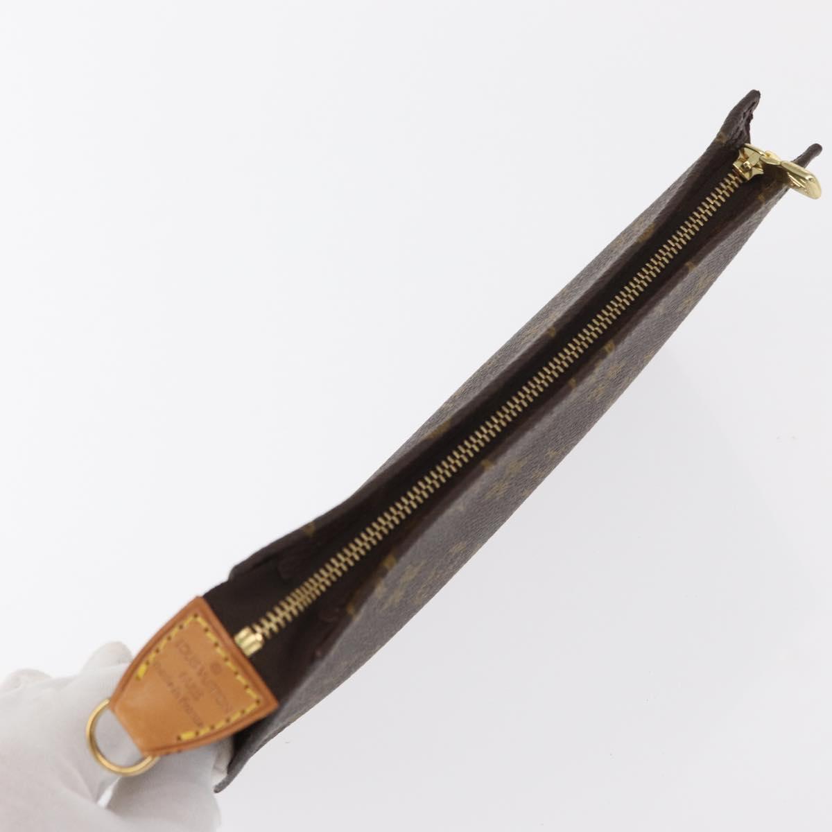 LOUIS VUITTON Monogram Bucket GM Accessory Pouch LV Auth 152913