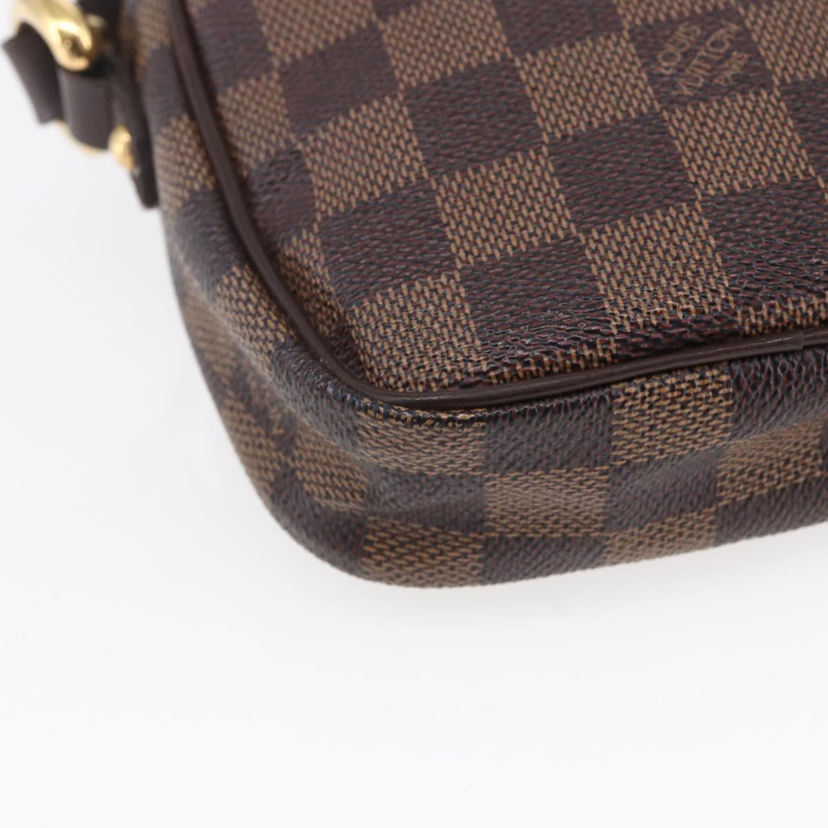 LOUIS VUITTON Damier Ebene Lift Shoulder Bag N60009 LV Auth 152915V