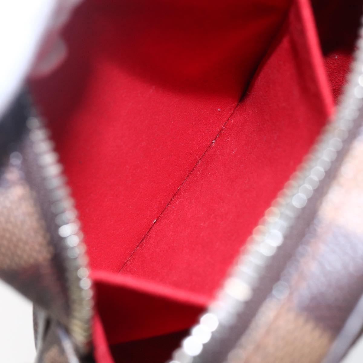 LOUIS VUITTON Damier Ebene Lift Shoulder Bag N60009 LV Auth 152915V