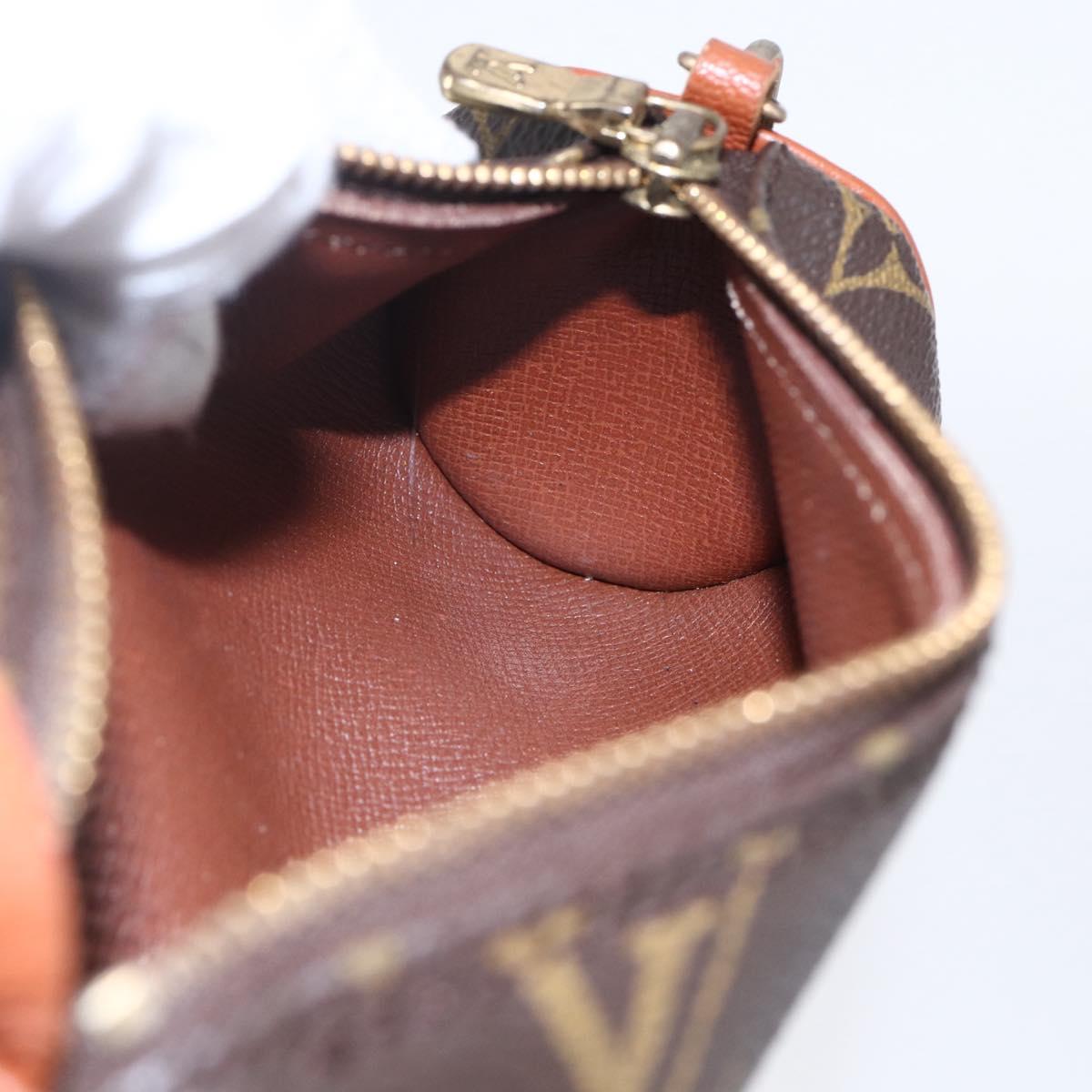 LOUIS VUITTON Monogram Papillon Pouch LV Auth 152917