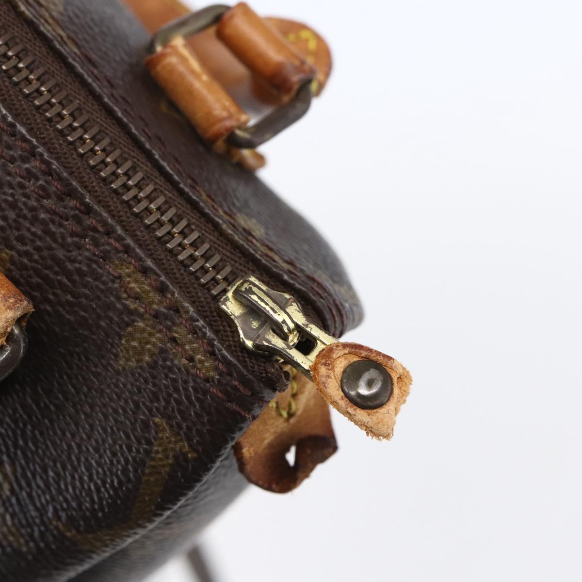 LOUIS VUITTON Monogram Mini Speedy Hand Bag M41534 LV Auth 152919