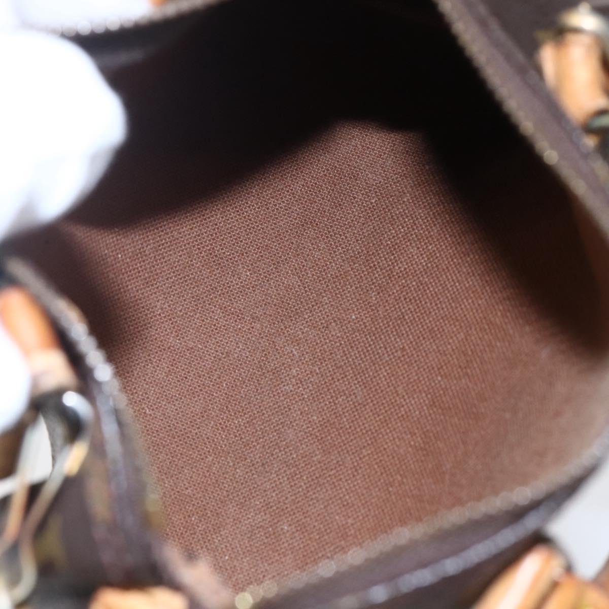 LOUIS VUITTON Monogram Mini Speedy Hand Bag M41534 LV Auth 152919