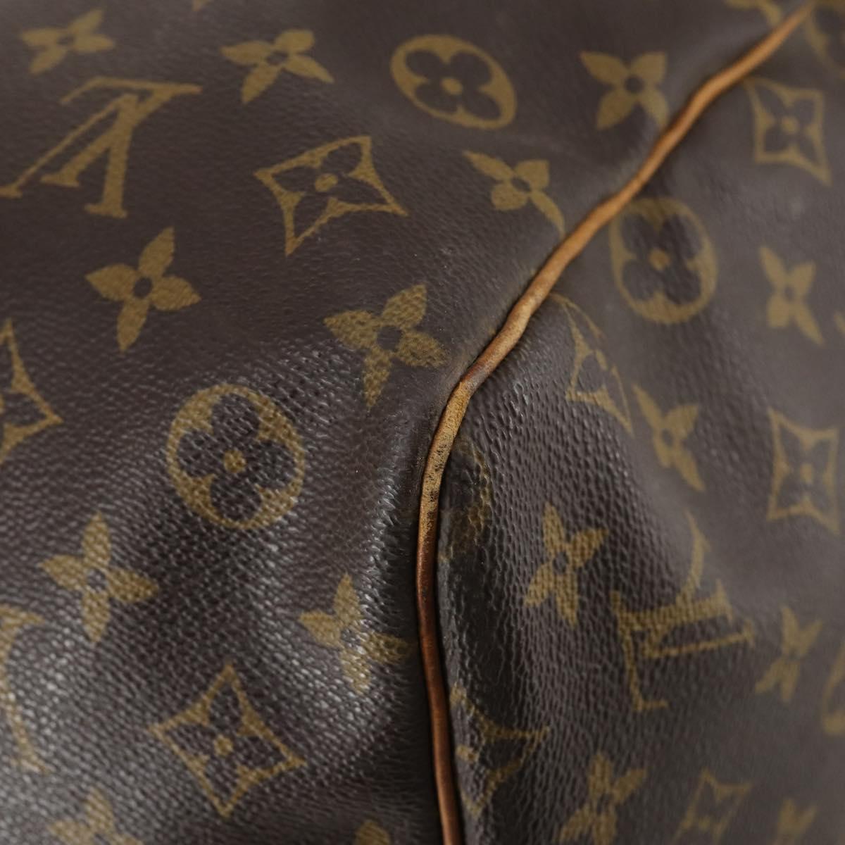 LOUIS VUITTON Monogram Keepall 60 Boston Bag M41422 LV Auth 152924