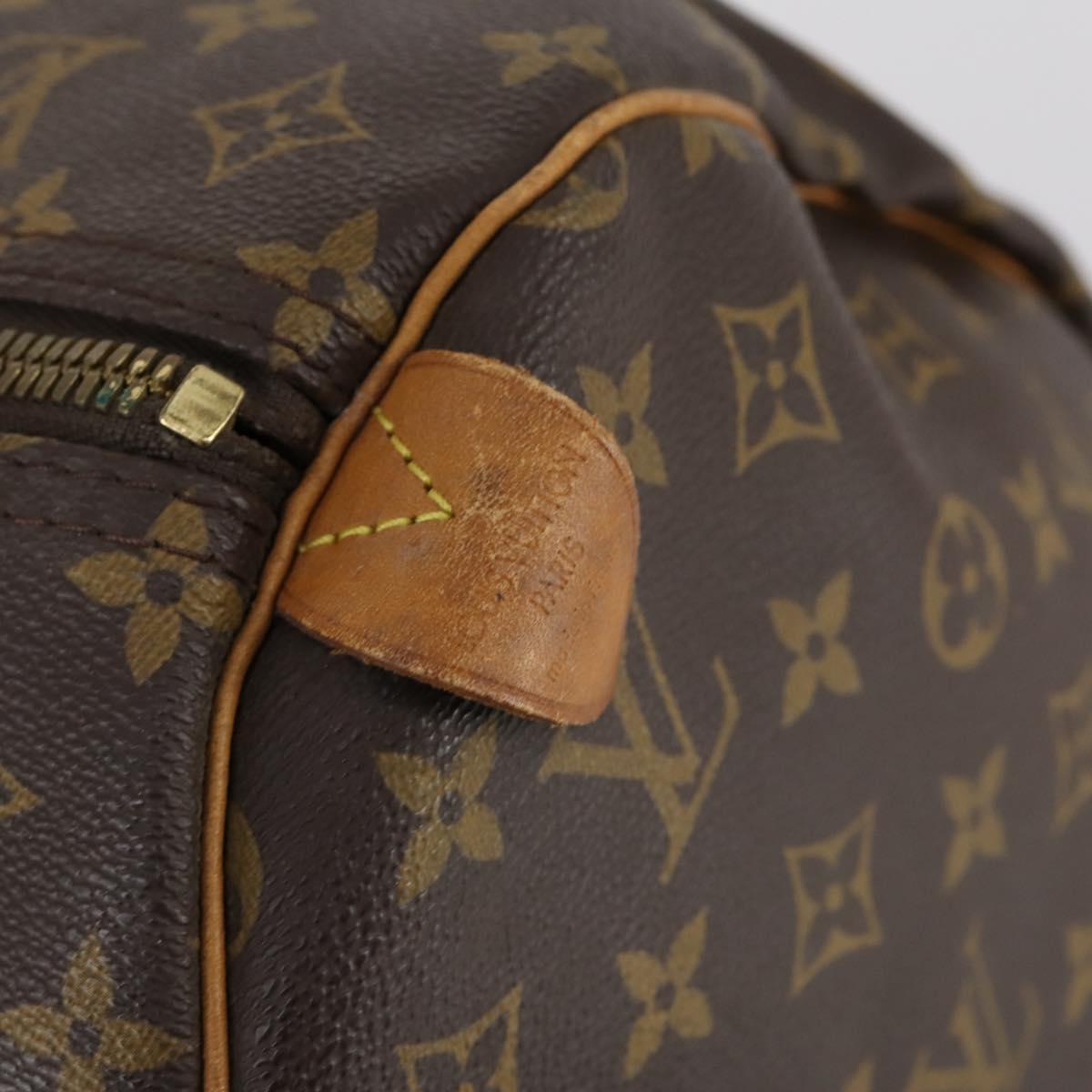 LOUIS VUITTON Monogram Keepall 60 Boston Bag M41422 LV Auth 152924