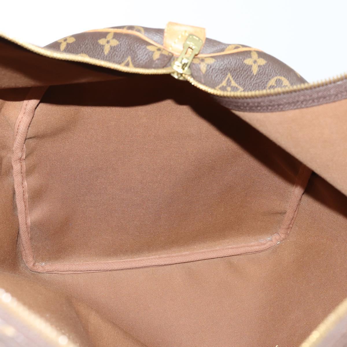 LOUIS VUITTON Monogram Keepall 60 Boston Bag M41422 LV Auth 152924