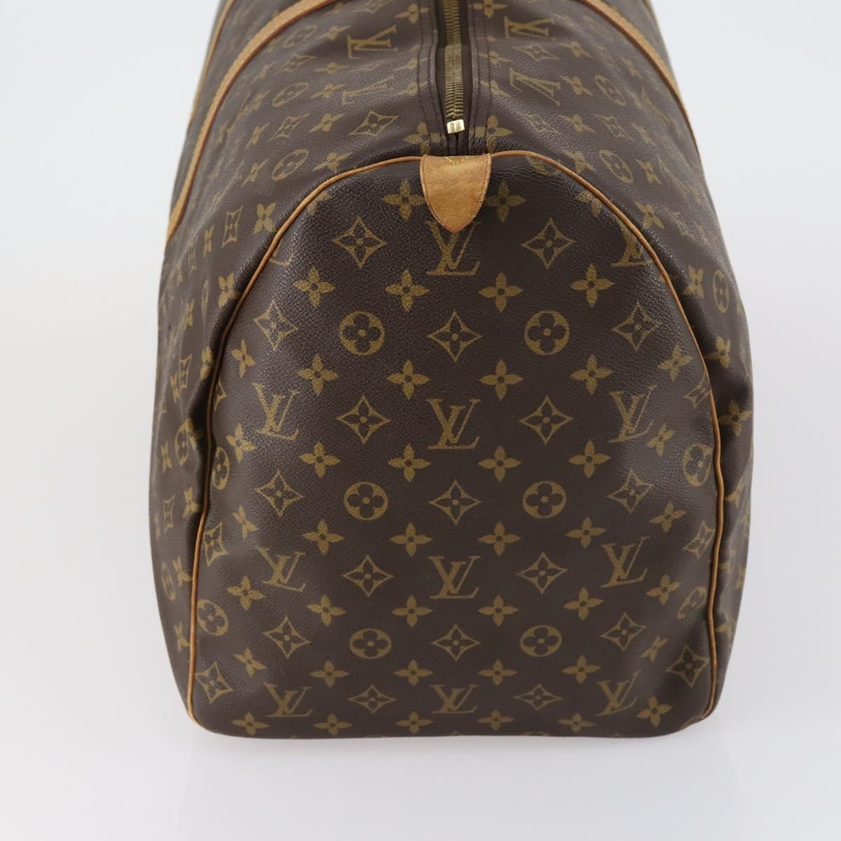 LOUIS VUITTON Monogram Keepall 60 Boston Bag M41422 LV Auth 152924