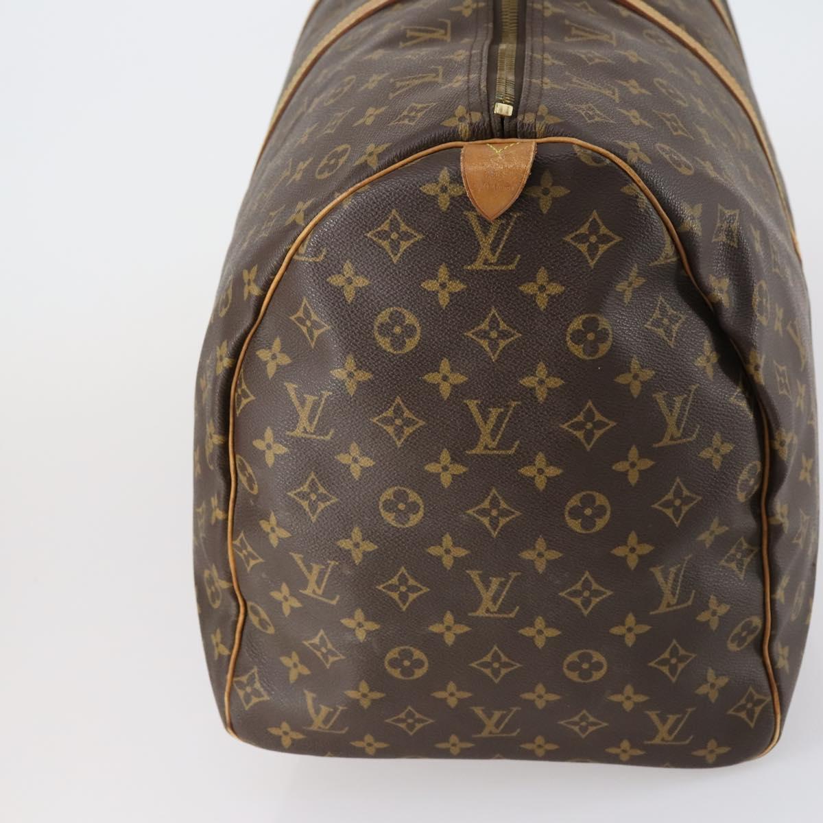 LOUIS VUITTON Monogram Keepall 60 Boston Bag M41422 LV Auth 152924