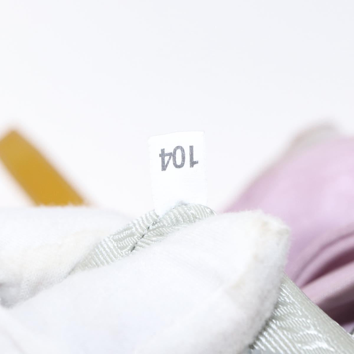 PRADA Backpack Nylon Pink Silver Auth 152952