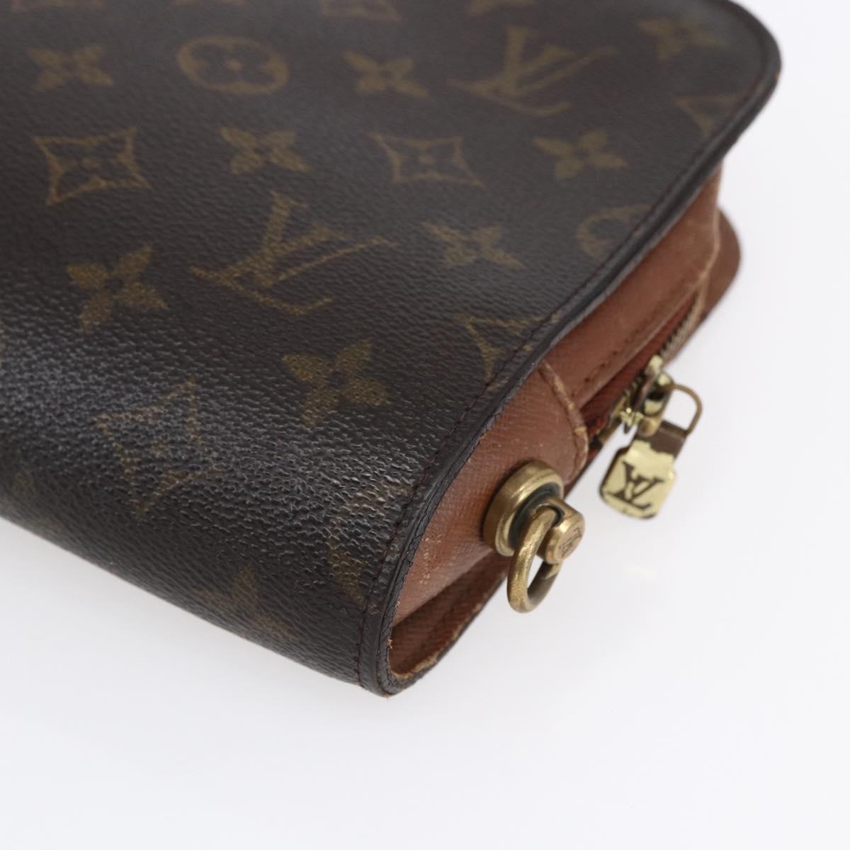 LOUIS VUITTON Monogram Orsay Clutch Bag M51790 LV Auth 152974