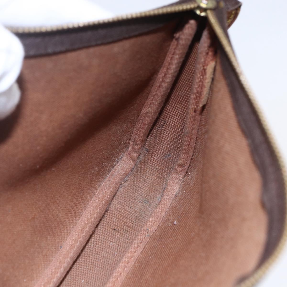 LOUIS VUITTON Monogram Pochette Accessoires Pouch M51980 LV Auth 152981