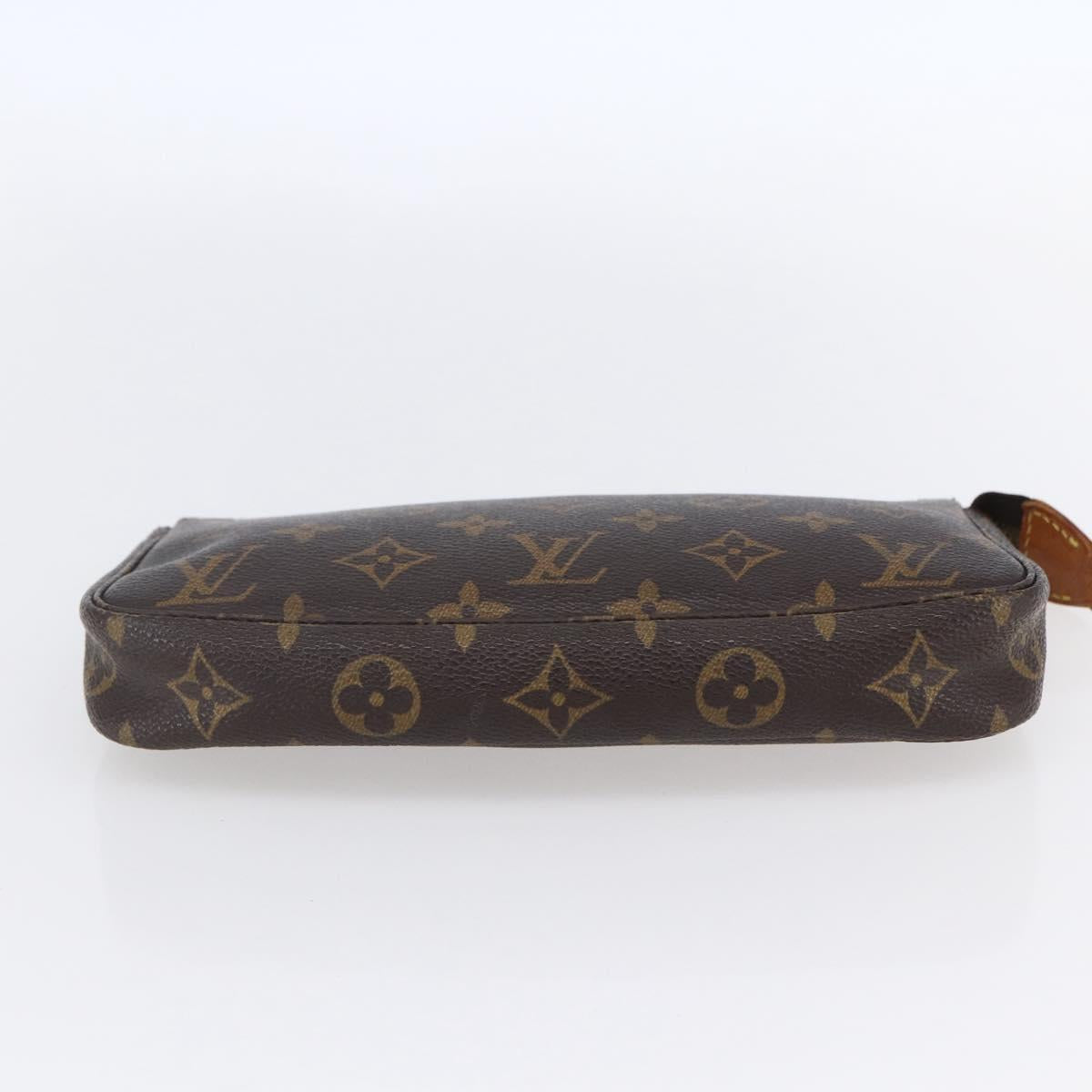 LOUIS VUITTON Monogram Pochette Accessoires Pouch M51980 LV Auth 152981