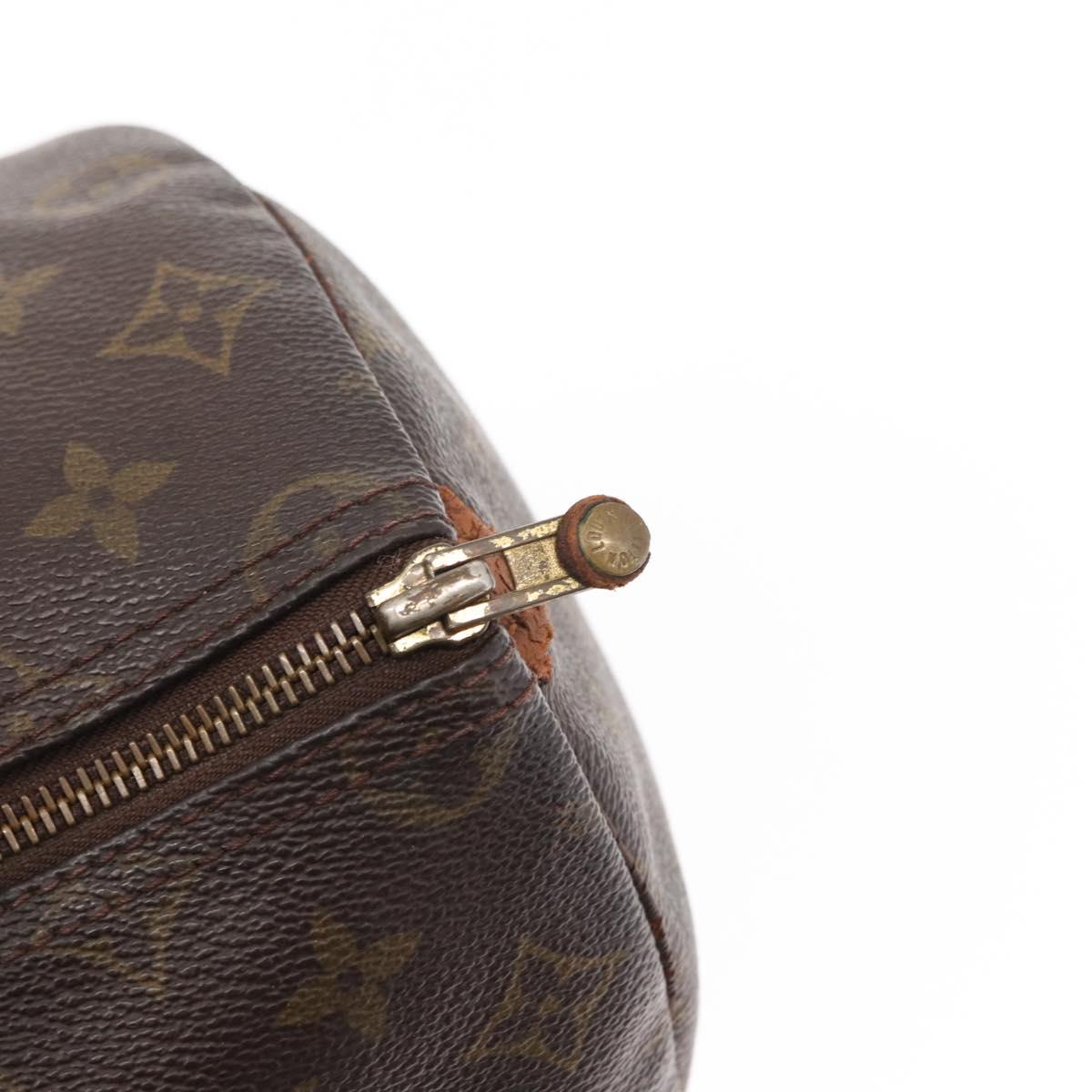 LOUIS VUITTON Monogram Speedy 35 Hand Bag M41524 LV Auth 152983