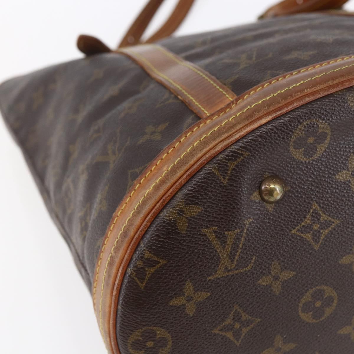 LOUIS VUITTON Monogram Bucket GM Shoulder Bag Vintage M42236 LV Auth 152984