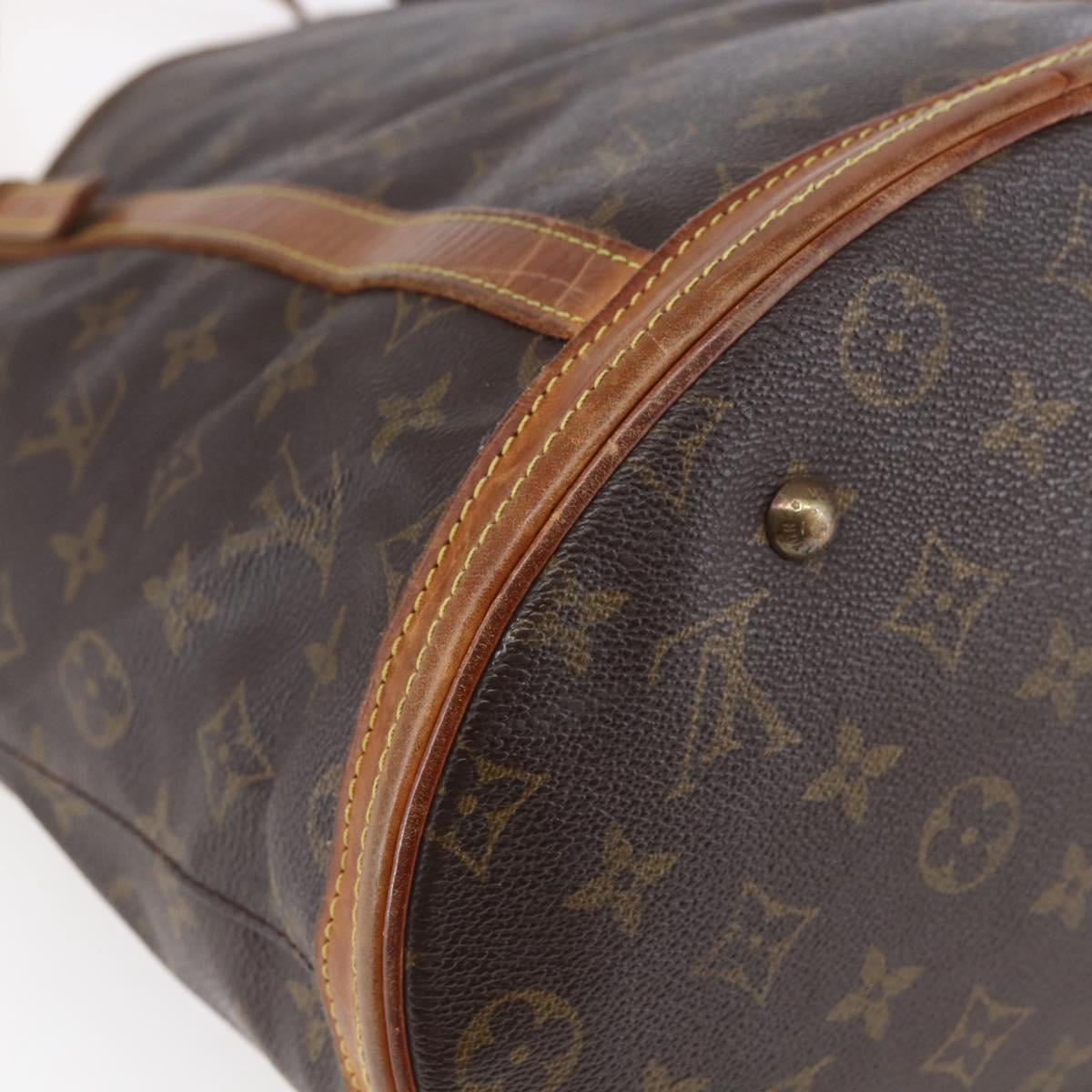 LOUIS VUITTON Monogram Bucket GM Shoulder Bag Vintage M42236 LV Auth 152984