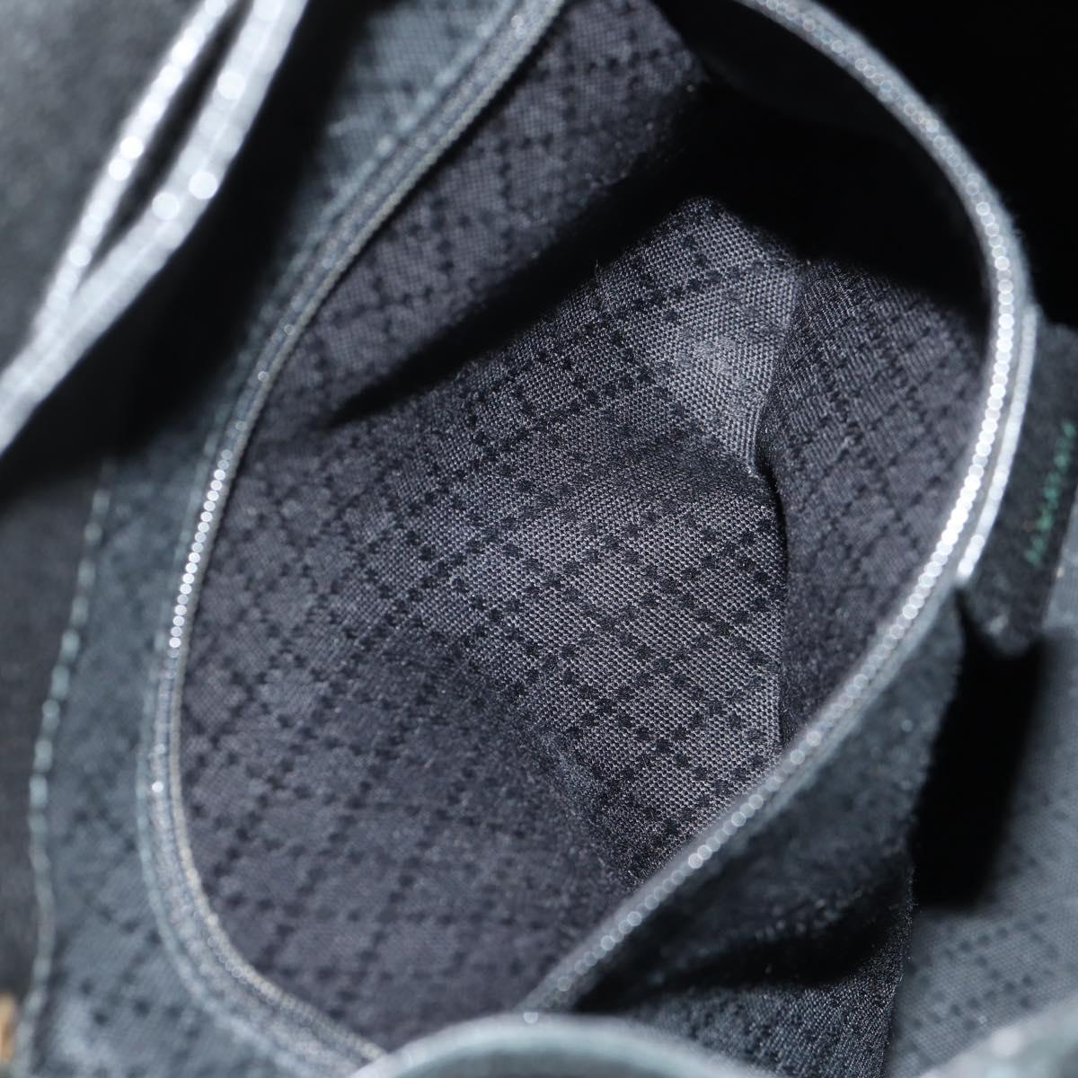 GUCCI Bamboo Backpack Suede Black Gold 003 2058 0016 Auth 153019V