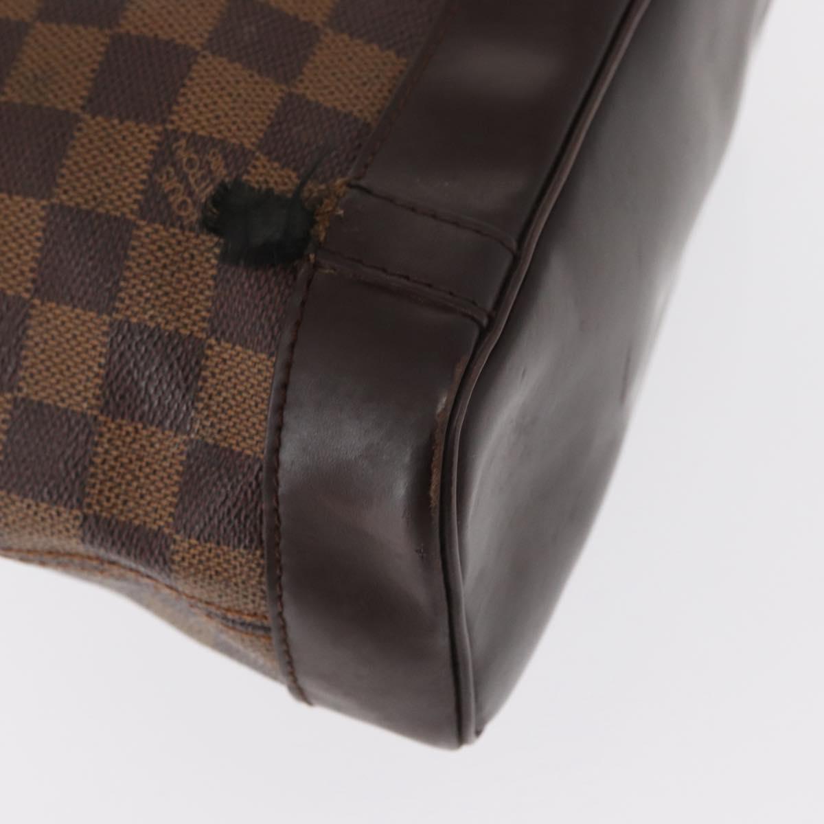 LOUIS VUITTON Damier Ebene Soho Backpack N51132 LV Auth 153022