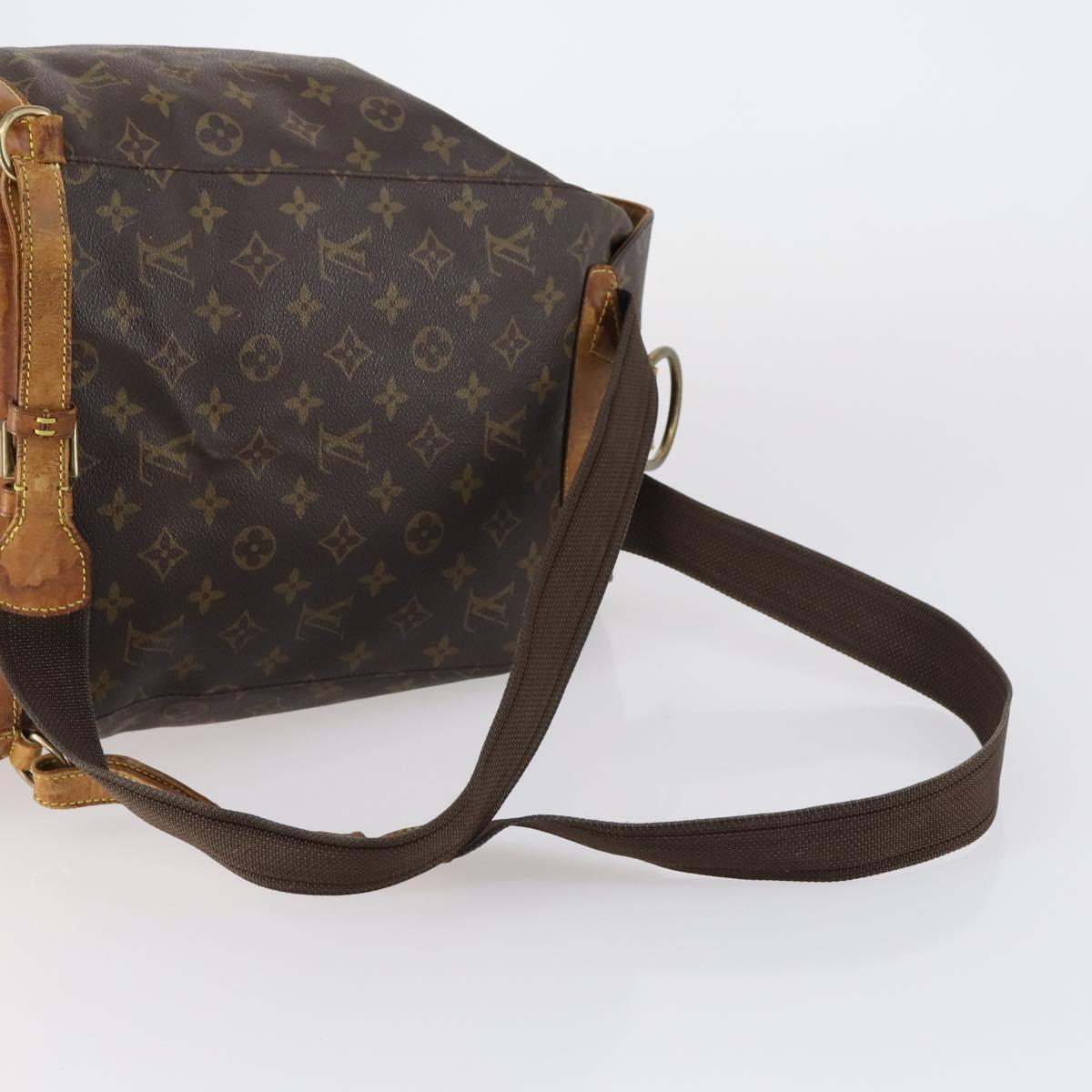 LOUIS VUITTON Monogram Montsouris GM Backpack M51135 LV Auth 153023