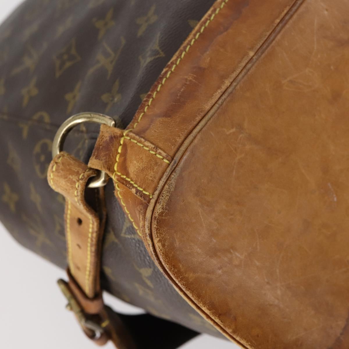 LOUIS VUITTON Monogram Montsouris GM Backpack M51135 LV Auth 153023