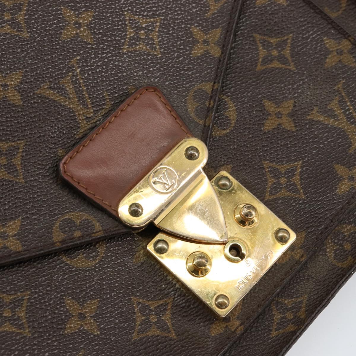LOUIS VUITTON Monogram Monceau 26 Shoulder Bag M51187 LV Auth 153025