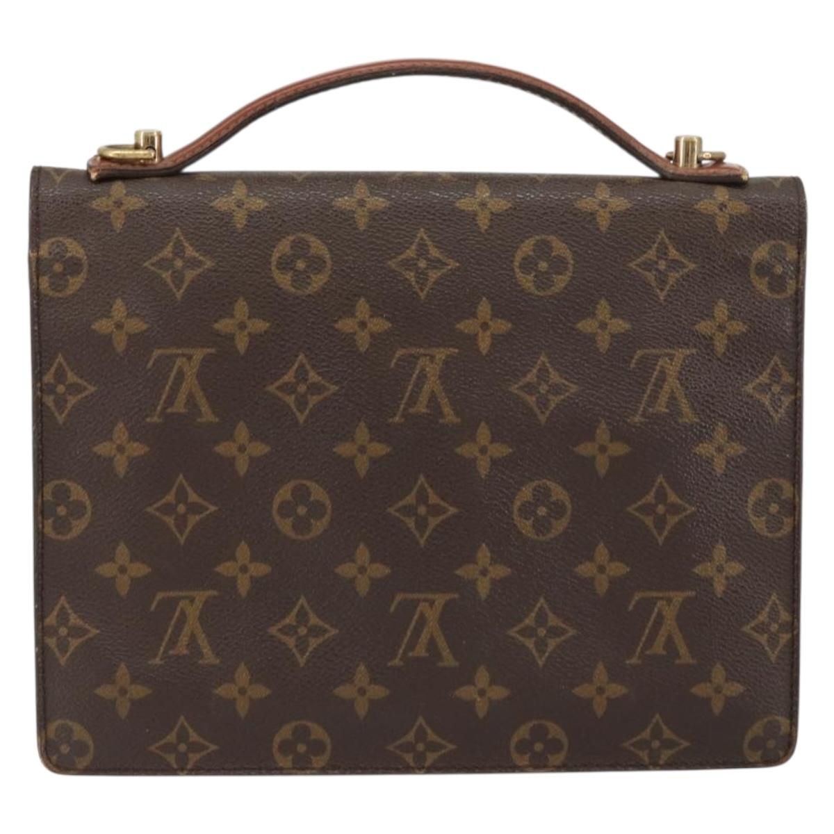 LOUIS VUITTON Monogram Monceau 26 Shoulder Bag M51187 LV Auth 153025