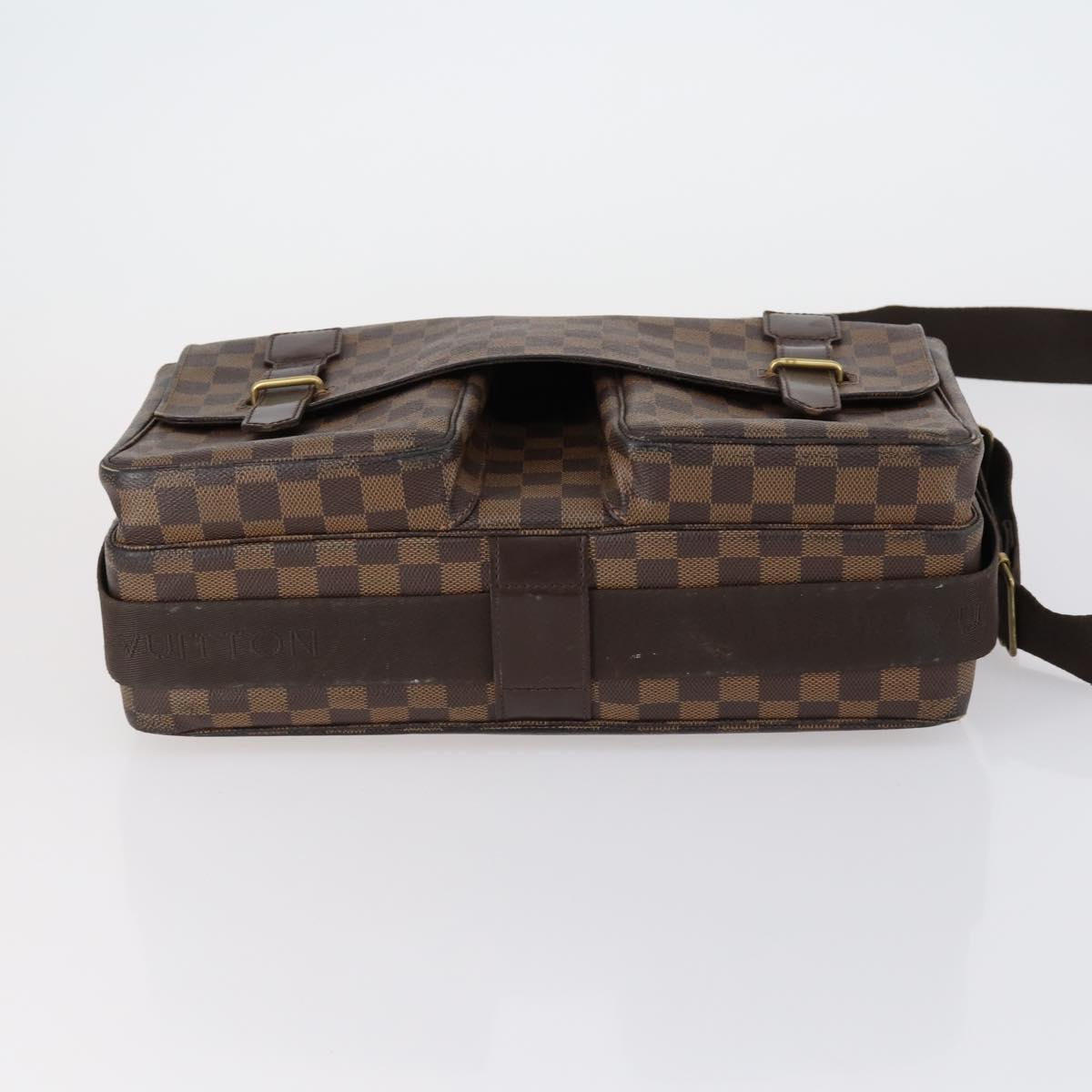 LOUIS VUITTON Damier Ebene Broadway Shoulder Bag N42270 LV Auth 153027
