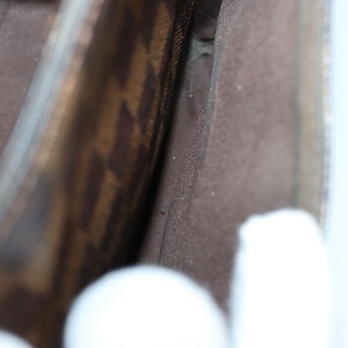 LOUIS VUITTON Damier Ebene Broadway Shoulder Bag N42270 LV Auth 153027